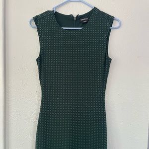 green bebe dress